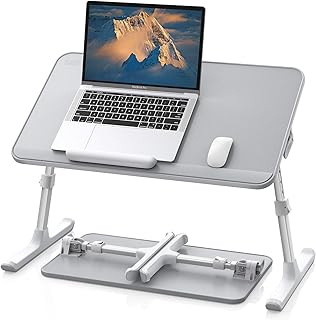 Leather lap desk for laptop, writing, and reading