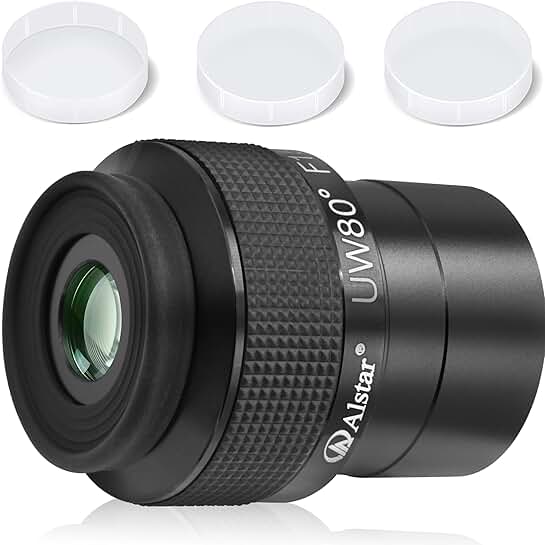 2-inch 80° Fully Multi-Coated Eyepiece with Dust Caps