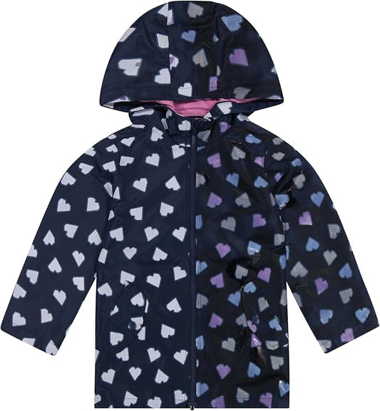 Baby Girls' Pink Rain Jacket, 12 Months