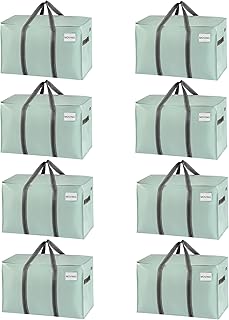8 Heavy Duty Moving Bags with Zippers