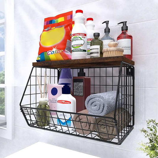 Set of 5 Large Plastic Storage Bins for Classroom and Home