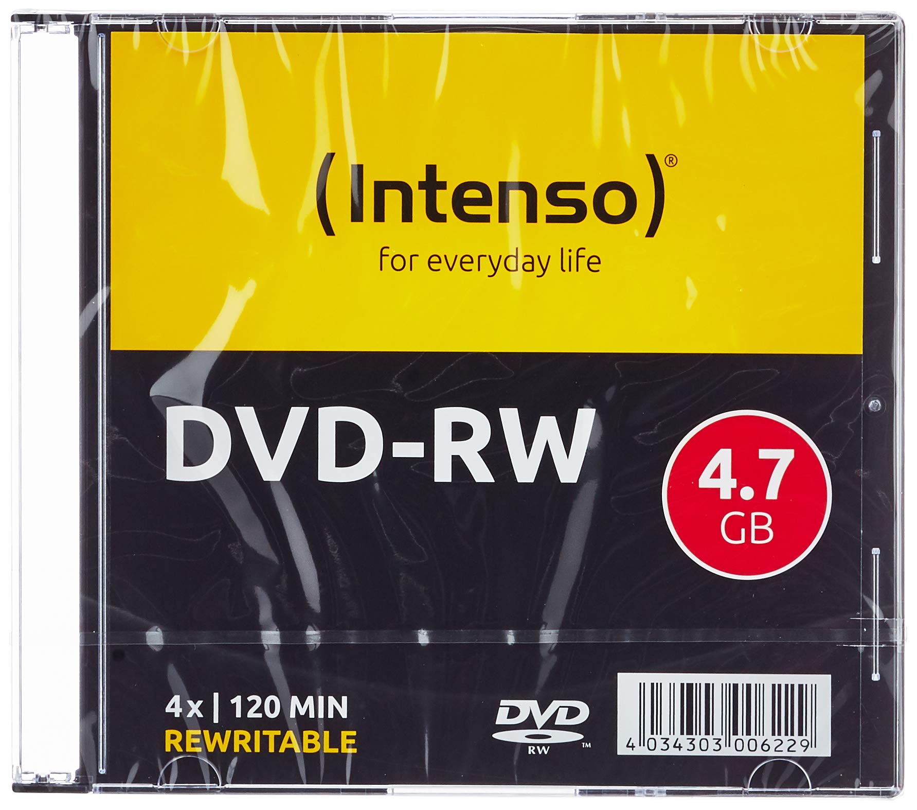 DVD-RW 4.7 GB Slim case 10 pcs [INT-4201632]