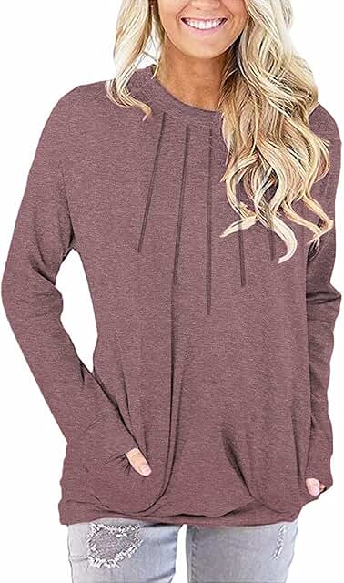 Women's Casual Long Sleeve Tunic Top