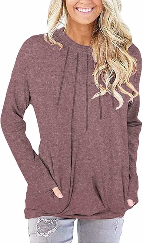 Women's Casual Long Sleeve Tunic Top