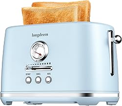 Two-Slice Toaster with Wide Slots and Auto Off