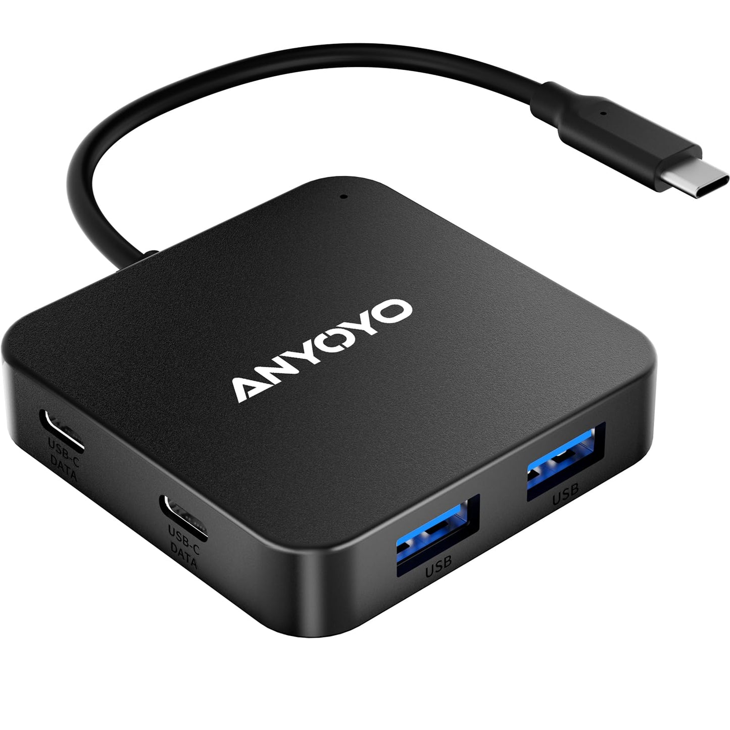 6-Port USB 3.0 Hub with USB-C and Power Port