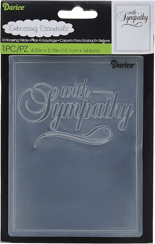 Embossing Folder, 4.25 x 5.75 inches, Design