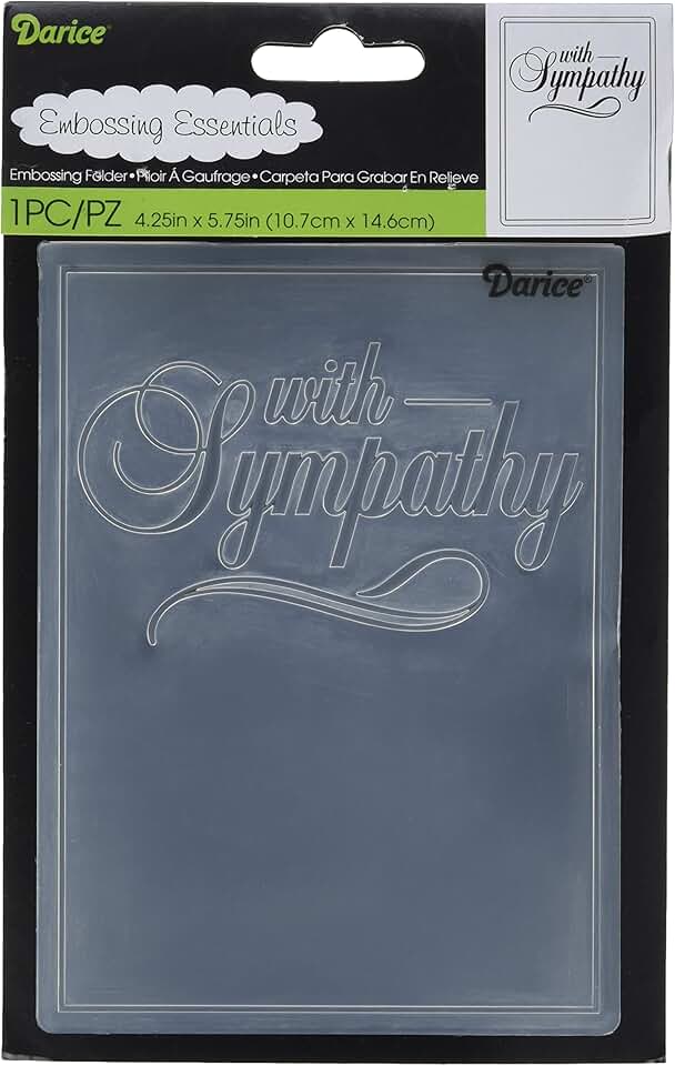 Embossing Folder, 4.25 x 5.75 inches, Design