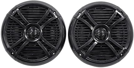 Pair of 8-inch 1000W Waterproof Marine Boat Speakers