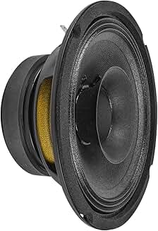 6-Inch Full Range Speaker, 8 Ohms, 200W Power