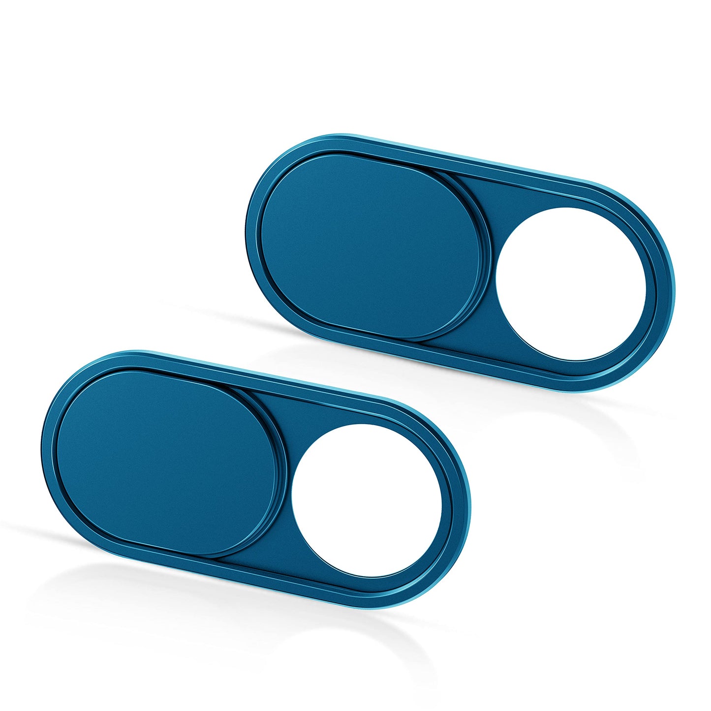 Ultra-Thin Blue Camera Cover for Laptop and Devices (2 Pack)