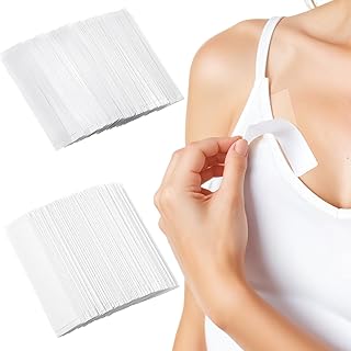 200 Pcs Double Sided Fabric Tape for Clothes and Skin