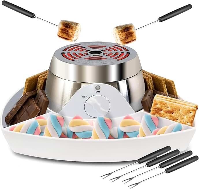 Indoor S'mores Maker Kit for Tabletop Use