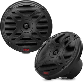 Water-Resistant Marine 6.5" Dual Speakers with Wireless Streaming