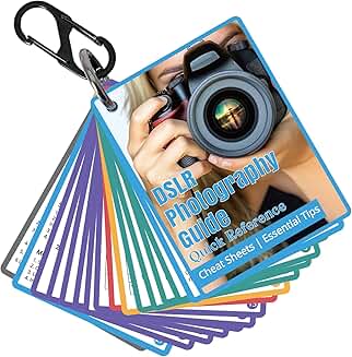 Photography Cheat Sheet for DSLR Camera Settings and Tips
