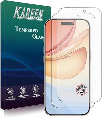 2 Pack Matte Screen Protectors for iPhone 16 Pro Max