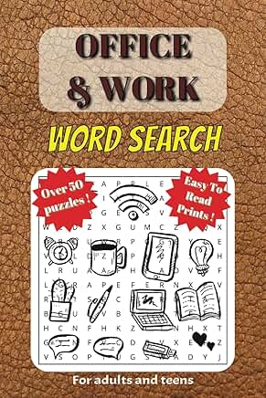 Office and Work Word Search Puzzle Book