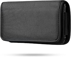 Nylon Cell Phone Pouch with Belt Clip for Smartphones