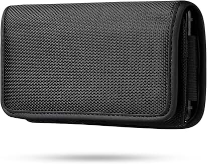 Nylon Cell Phone Pouch with Belt Clip for Smartphones