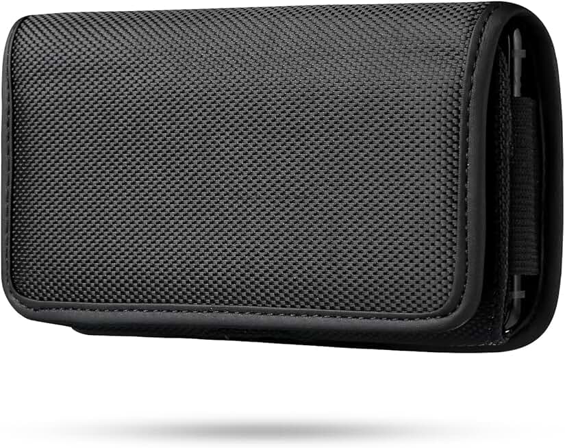 Nylon Cell Phone Pouch with Belt Clip for Smartphones