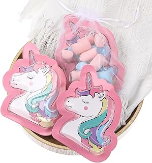 Unicorn Party Candy Cards with Bags for Guests