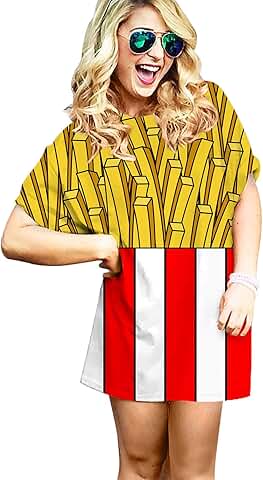 Women's Short Sleeve Fruit Halloween Costume