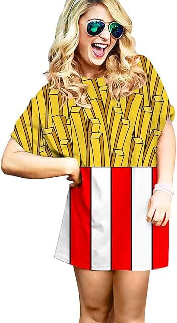 Women's Short Sleeve Fruit Halloween Costume