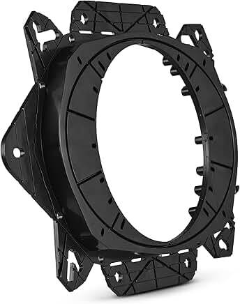 Pair of speaker adapter brackets for 6x9 and 6.5-inch speakers