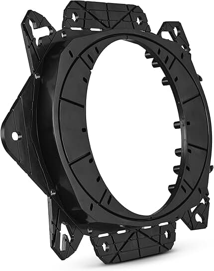 Pair of speaker adapter brackets for 6x9 and 6.5-inch speakers