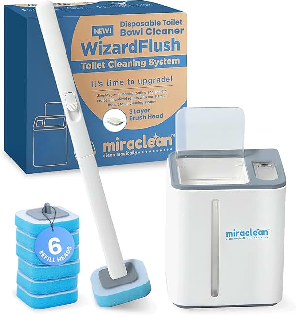 Disposable Toilet Brush for Deep Cleaning