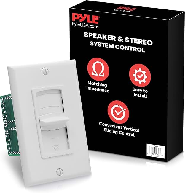 In-Wall Speaker Volume Control for Home Audio