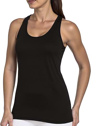 Women's Long Athletic Racerback Tank Top