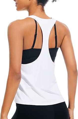 Ice Silk Sleeveless Workout Tank Top for Women