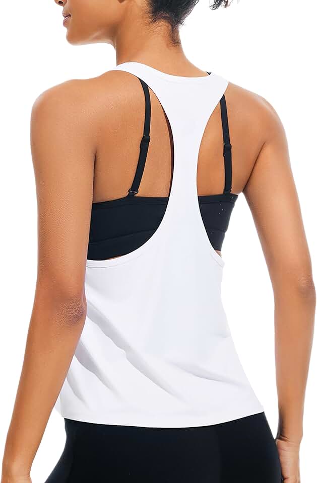 Ice Silk Sleeveless Workout Tank Top for Women