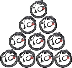 Walkie Talkie Earpiece with Mic and PTT, 10 Pack