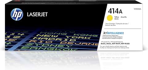 Yellow toner cartridge for laser printer