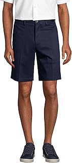 Men's 9-Inch No Iron Comfort Waist Chino Shorts