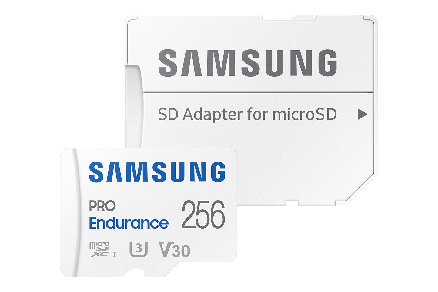PRO Endurance 256GB MicroSDXC Memory Card with Adapter for Dash Cam, Body Cam, and security camera - Class 10, U3, V30 (MB-MJ256KA/AM)