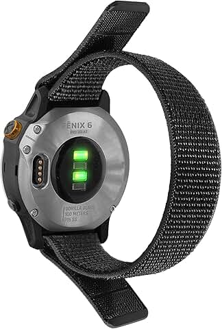 Nylon Watch Strap for Fenix 7S/6S/5S and Galaxy Watch