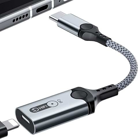 USB C to Lightning Audio Adapter for iPad and Mac