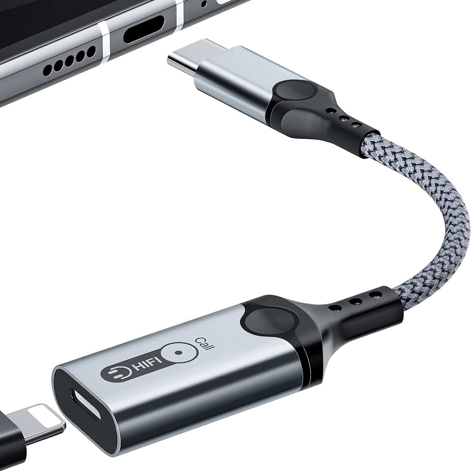 USB C to Lightning Audio Adapter for iPad and Mac