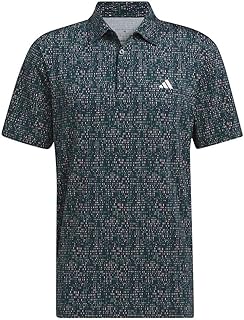 Men's Power Grid Print Polo Shirt