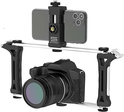Universal Modular Video Rig with Stabilizers and Holders