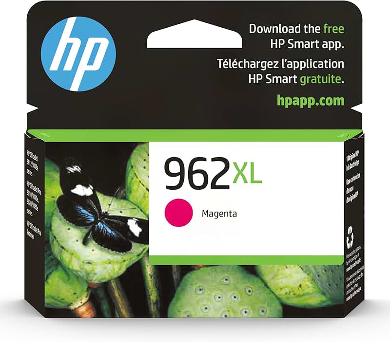 Magenta High-Yield Ink Cartridge for OfficeJet and Pro 9010