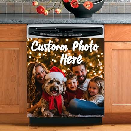 Personalized Magnetic Dishwasher Cover 23x26