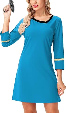 Women's Long Sleeve Sci-Fi Officer Costume