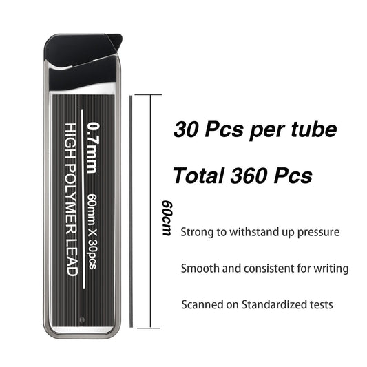 360 Color Lead Refills for Mechanical Pencils