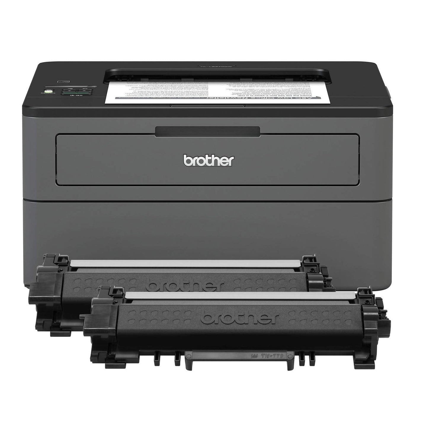 Compact Monochrome Laser Printer, HL-L2370DWXL Extended Print, Up to 2 Years of Printing Included, Wireless Printing, Dash Replenishment Ready