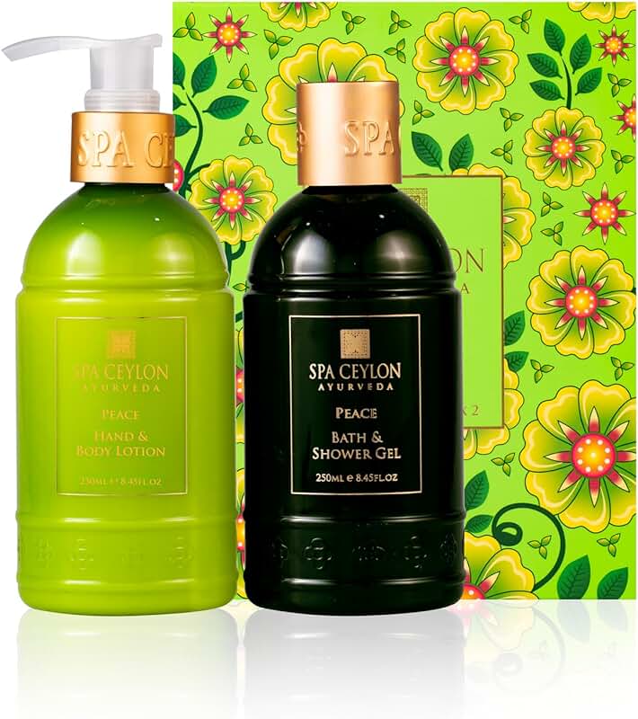 Lavender and Lemongrass Body Wash and Lotion Set