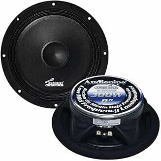 8-inch car subwoofer with dual voice coils
